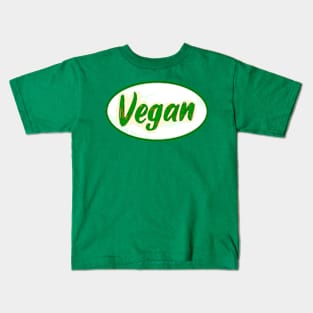 Vegans save Lives Healthy Green and Lean Kids T-Shirt